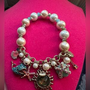 SOLD Betsey Johnson Nautical Sea Theme Bracelet